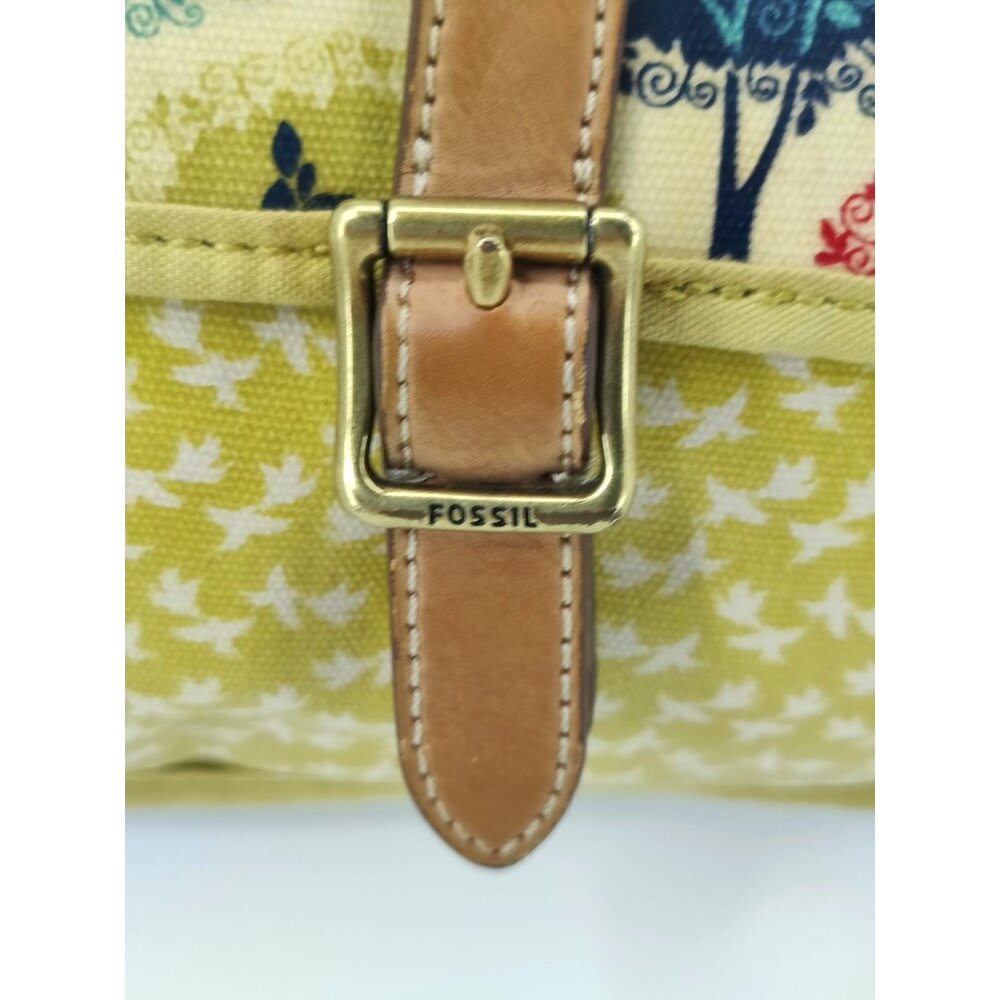 Fossil Tree Print Women's Adjustable Shoulder Cro… - image 3